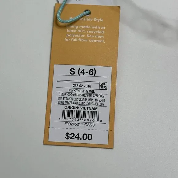 Women's Underwire Square Neck Bikini Top Kona Sol Pink Pool S Small NWT Swimsuit - Picture 10 of 11